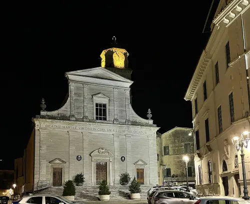Frosinone, messa pasquale per Forze di polizia e Forze armate nella chiesa di Santa Maria Goretti