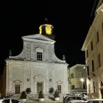 Frosinone, messa pasquale per Forze di polizia e Forze armate nella chiesa di Santa Maria Goretti